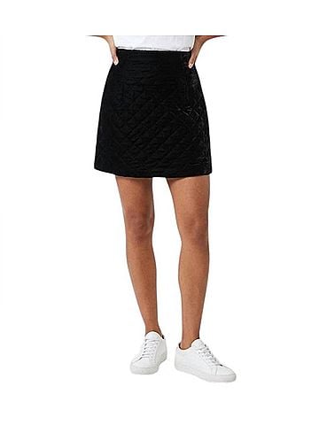 L'autre Chose Tailored Mini Skirt in Black (view 2)