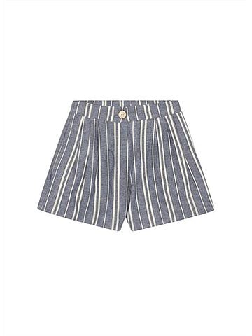 Maison Hotel Corsica High Waist Short in Child Of Blues (view 1)