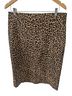 J.Crew Animal Print Multi Color Formal Skirt Size 12 - photo 1