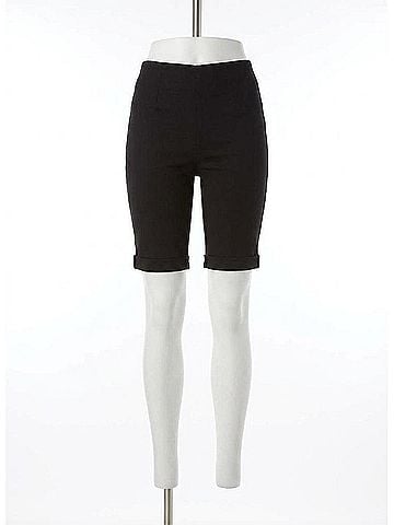 Lyssé Deb Denim Boyfriend Short in Black (view 1)