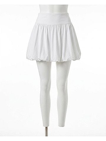 Lilly Pulitzer Upf 50+ Giorgie Bubble Skort in Resort White (view 1)