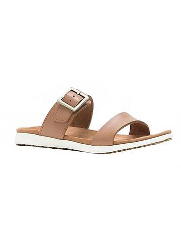 Kamik Women's Caraslide Sandals in Tan (view 1)