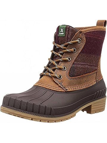 Kamik Women's Sienna Mid Boots in Dark Brown (view 2)
