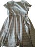 Pinky Stripes Gray Casual Dress Size 6 - photo 2
