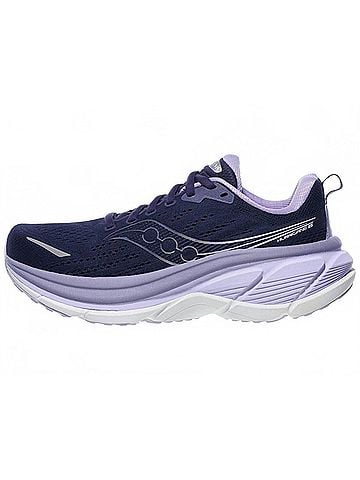 Saucony Women's Hurricane 25 Sneaker in Navy/Aster (view 2)