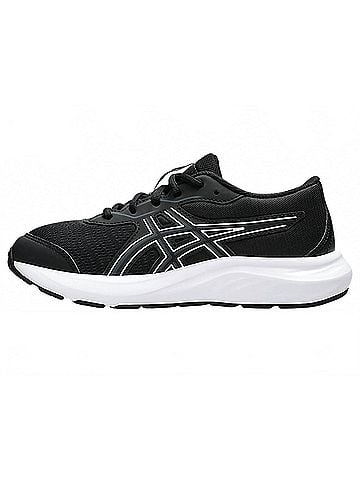 Asics Grade School Kid's Contend 9 Sneaker 1 Mo in Black/White (view 2)