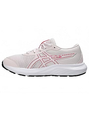 Asics Kid's Contend 9 Grade School Sneaker 1 Mo in Pale Pink/White (view 2)