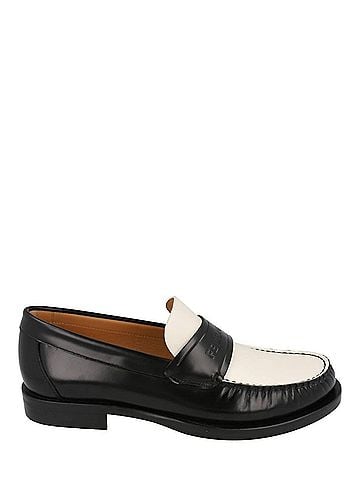 Salvatore Ferragamo Men's Fillmore Embossed Moccasin Loafers in Black (view 1)