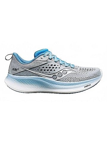 Saucony Women's Ride 17 Running Shoes in Cloud/Breeze (view 1)