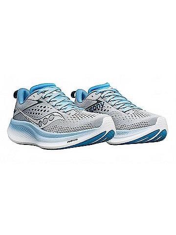 Saucony Women's Ride 17 Running Shoes in Cloud/Breeze (view 2)