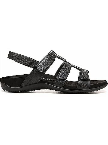 Vionic Women's Rest Amber Slide Sandal in Black (view 1)