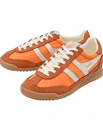 Gola Women'S Firefly Trainer Clementine Moody Sneakers in Orange/Off White (view 2)