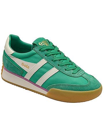 Gola Women'S Pacer Trainer Shoe in Jade/Off White (view 2)