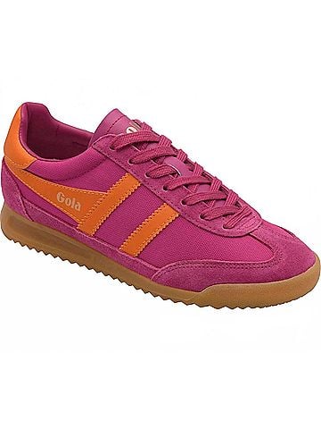 Gola Women'S Tornado Trainer Shoe in Fuchsia/Clementine (view 2)