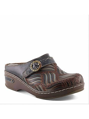 Spring Step Women's Sova Mule in Navy Multi (view 1)