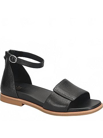 Sofft Women's Reyna Flat Sandals in Black (view 2)