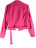 Dolan Pink Leather Jacket Size L - photo 2