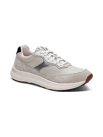 Aetrex Women's Emily Shoes in Chalk (view 1)