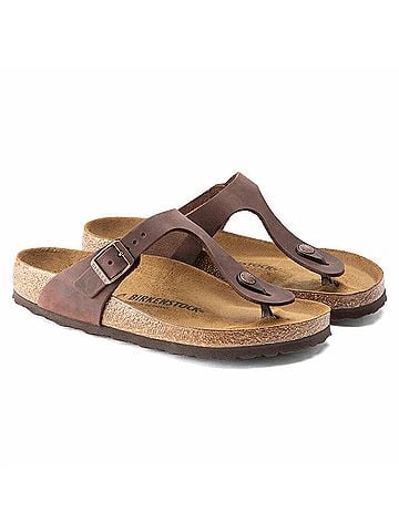 Birkenstock Women's Gizeh Sandal in Habana (view 2)