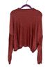 Zenana Red Pullover Sweater Size XL - photo 1