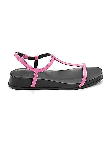 Camper Women's Atonika T-Strap Platform Sandals in Pink (view 1)