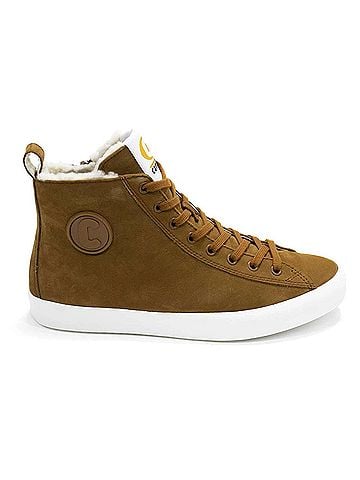 Camper Women's Imar Cope High Top Sneaker in Brown (view 1)