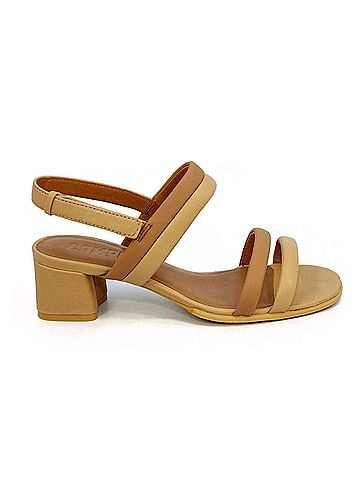 Camper Women's Katie Ankle Strap Heel Sandals in Nude (view 1)