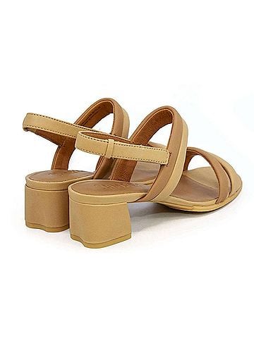 Camper Women's Katie Ankle Strap Heel Sandals in Nude (view 2)