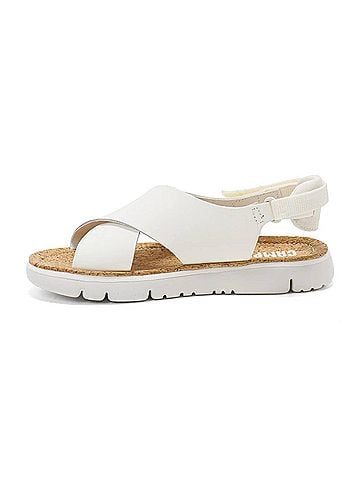 Camper Women's Oruga Sandals in White (view 2)