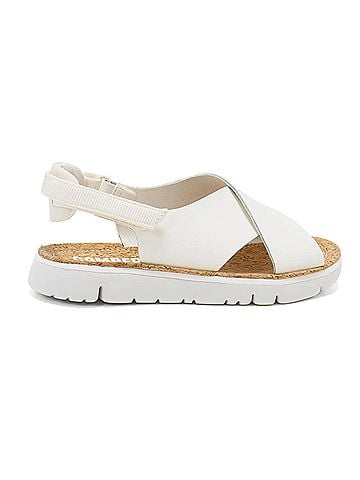 Camper Women's Oruga Sandals in White (view 1)