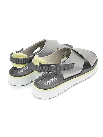 Camper Women's Oruga Sandals in Silver (view 2)