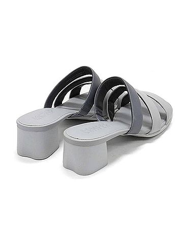 Camper Women's Katie Heel Mule Sandals in Gray (view 2)