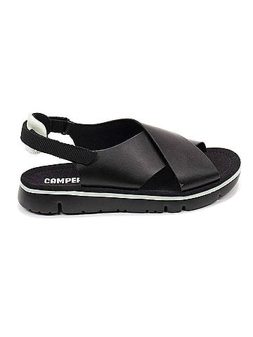 Camper Women's Oruga Sandals in Black (view 1)