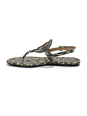 Coach Women's Jeri Printed Flip-Flop Sandal in Tan (view 2)