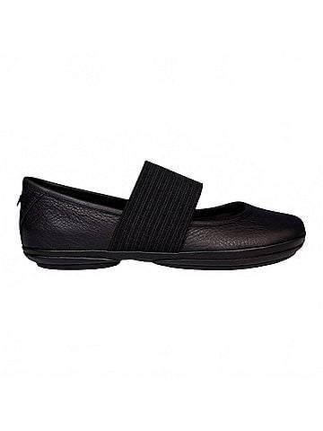 Camper Women's Right Nina Flats in Black (view 1)