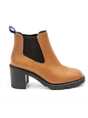 Camper Women's Whitnee Booties in Orange Brown (view 1)