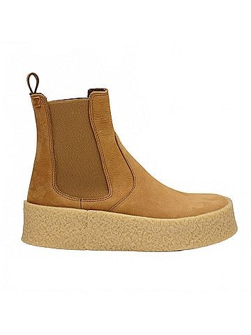 El Naturalista Women's Dolmen Platform Ankle Boots in Pleasant Honey (view 1)