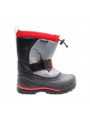 Northside Boys Zephyr Waterproof Snow Boot in Charcoal (view 1)