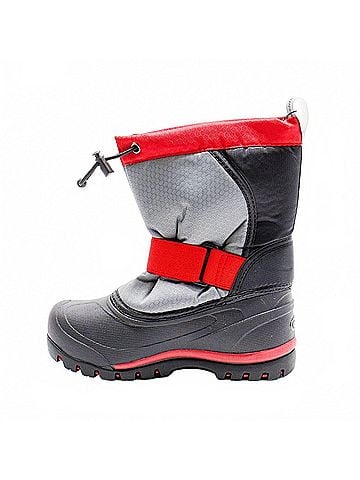 Northside Boys Zephyr Waterproof Snow Boot in Charcoal (view 2)
