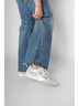 Gabor Solid Silver Women's Combi Sneakers in Light Grey Size 7 - photo 3