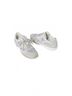 Gabor Solid Silver Women's Combi Sneakers in Light Grey Size 8 - photo 4