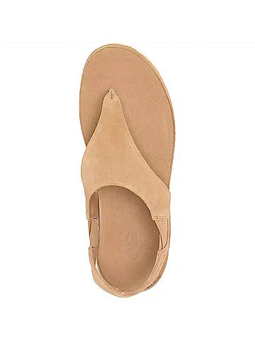 Chaco Women's Wayfarer Post Sandals in Doe (view 2)