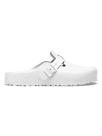 Birkenstock Women's Boston Eva Narrow Clogs in White (view 1)
