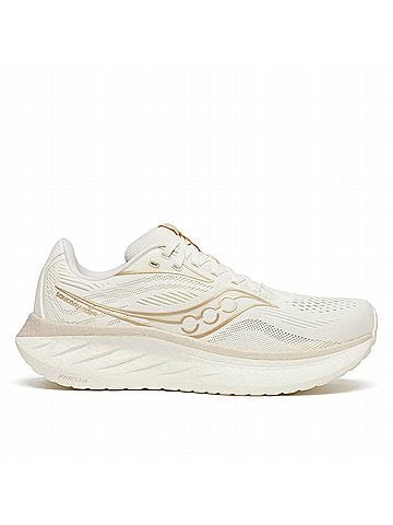 Saucony Women's Ride 18 Running Shoes in Vanilla (view 1)