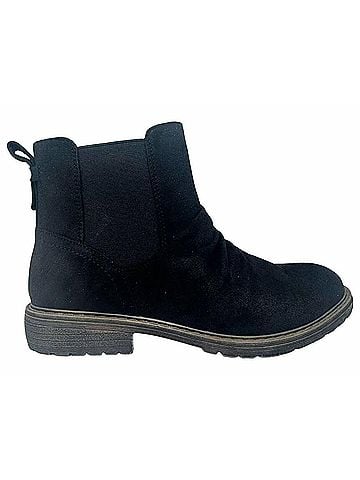 Very G Women's Burbank Slip On Ankle Boot in Black (view 1)