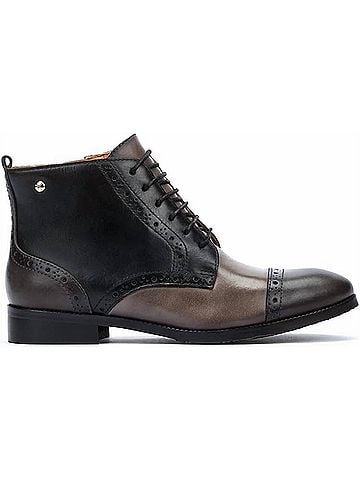Pikolinos Women's Royal Leather Bootie in Lead (view 1)