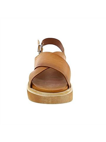 Miz Mooz Women's Pacific Leather Sandal in Ochre (view 2)