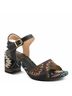 Spring Step Black Women's Sassyclass Sandals in Black Multi Size EU 36 - photo 1