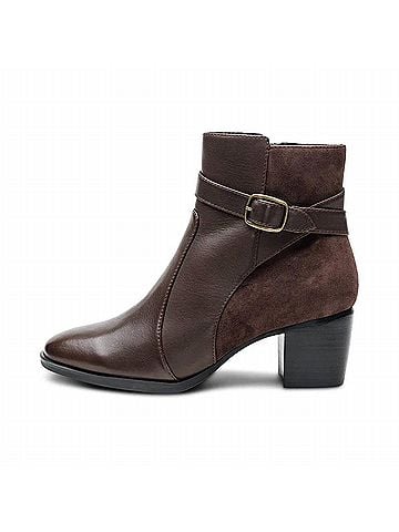 Aetrex Women's Rebecca Heel Boot in Dark Brown (view 2)