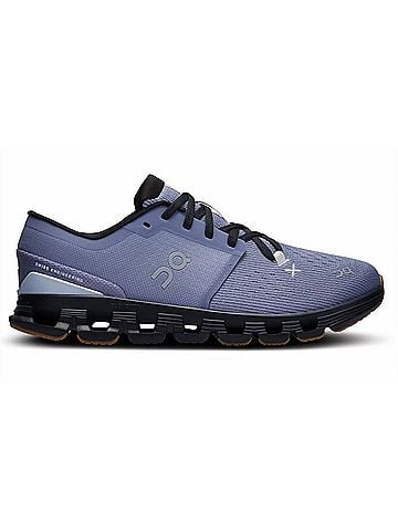 On Women'S Cloud X4 Shoes in Feather/Black (view 1)